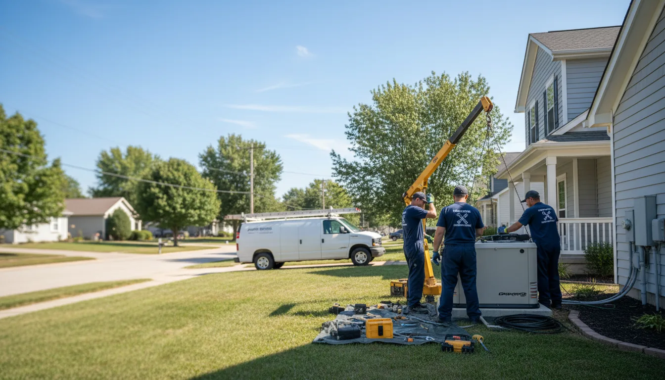 Generator Installation in West Frankfort, IL near me